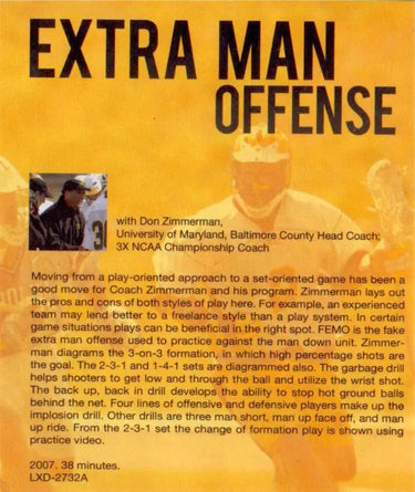 (Rental)-Extra Man Offense Don Zimmerman